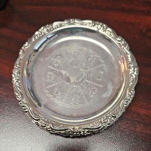 Ornate Silver Plate